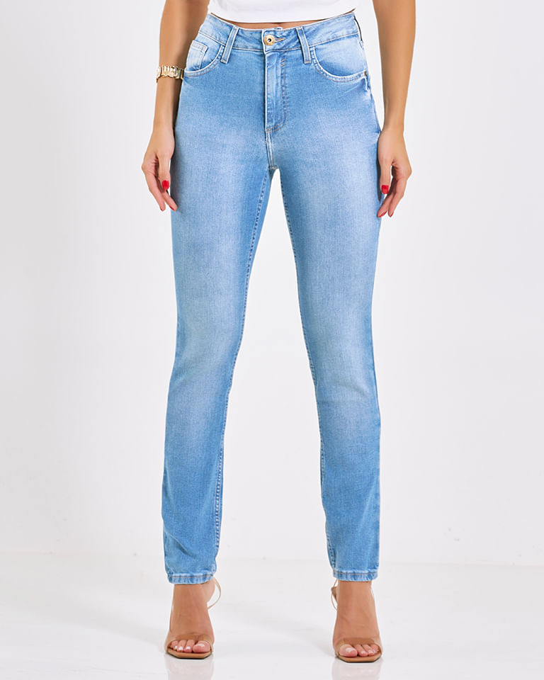 Calça jeans best sale feminina dicollani denim